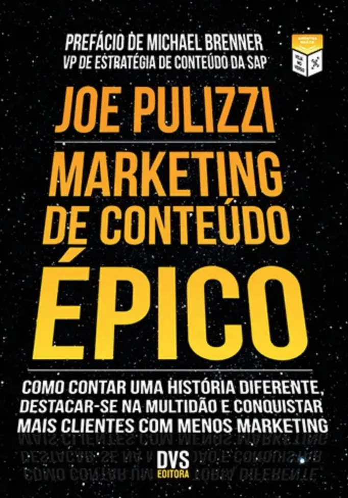 Livro Marketing de Conteúdo Épico do Joe Pulizzi