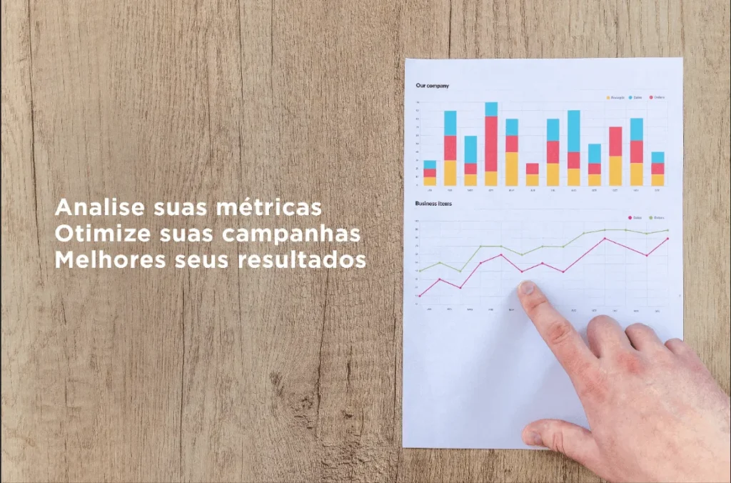 Pessoa analisando resultados da estratégia de marketing de conteúdo da empresa