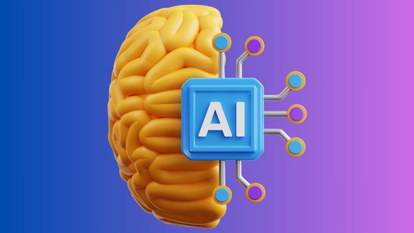 Desenho representativo de uso de inteligência artificial na pesquisa legal